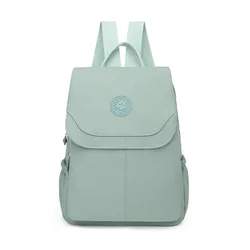 New Fresh Blue Backpack Nylon Women's Backpacks Casual Travel Shoulder Bags Female Bagpacks Large Capacity Kids School Bags