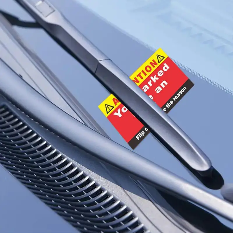 100Pcs 바보처럼 공원에 주차하십시오 명함 나쁜 주차 카드 재미 있은 주차 위반 나쁜 카드 위반 성인 양말 Stuffer