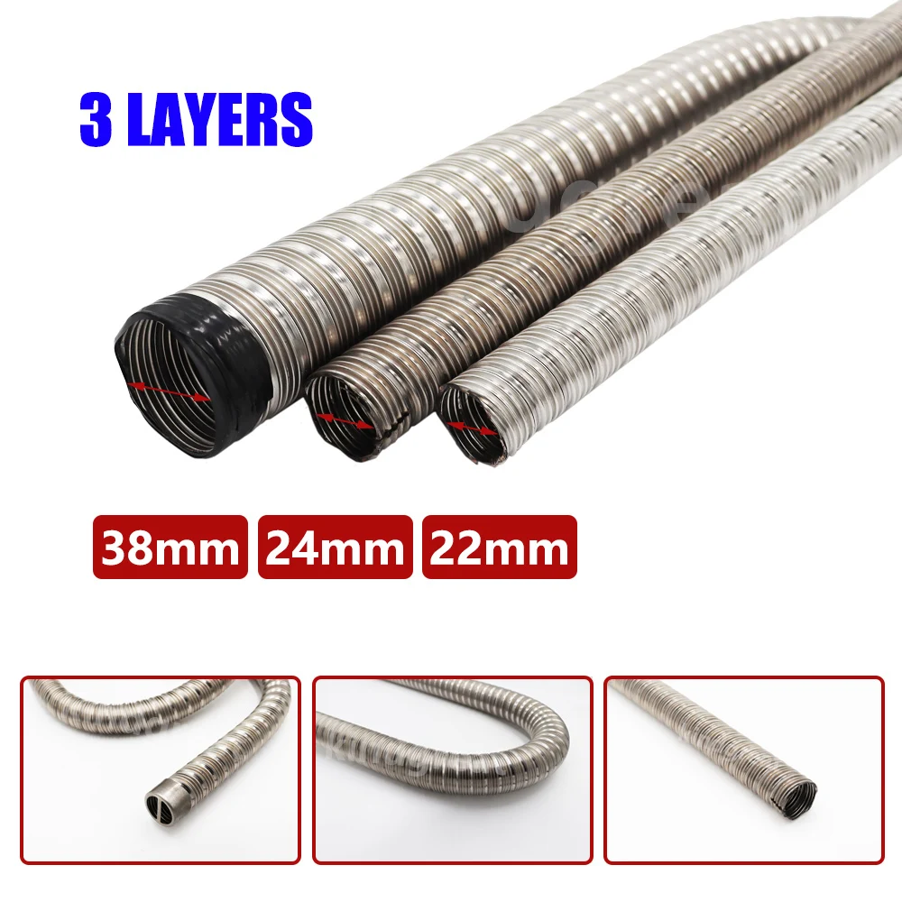 Webasto Eberspacher  22mm/24mm/38mm  3 ̾     60cm/100cm/150cm