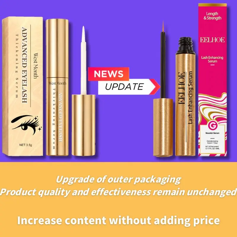 28 Days Eyelash Growth Serum Natural Eyelashes Enhancer Longer Thicker Eyebrows Lift Eye Care Fuller Lashes Products eyelash growth serum