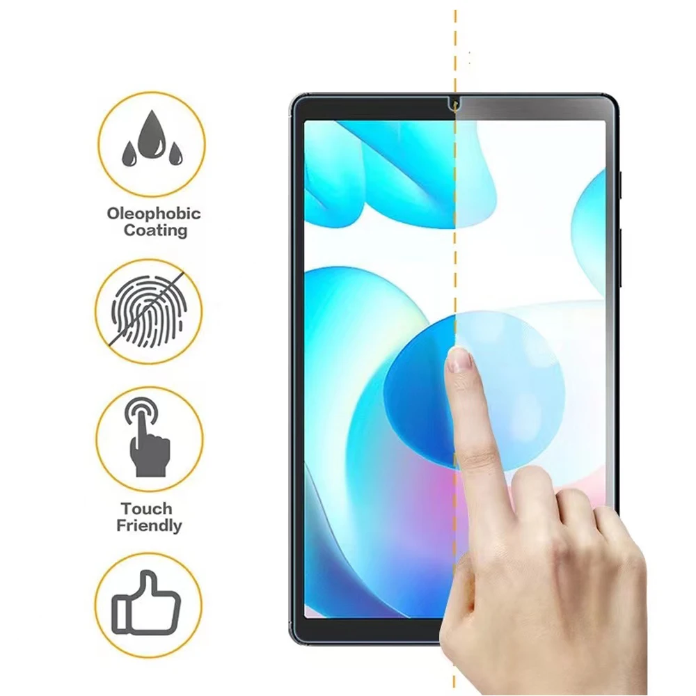 Tablet Screen Protector For Realme Pad Mini 8.7 Inch 2022 Anti Scratch Explosion Proof Clear Tempered Glass Film 3
