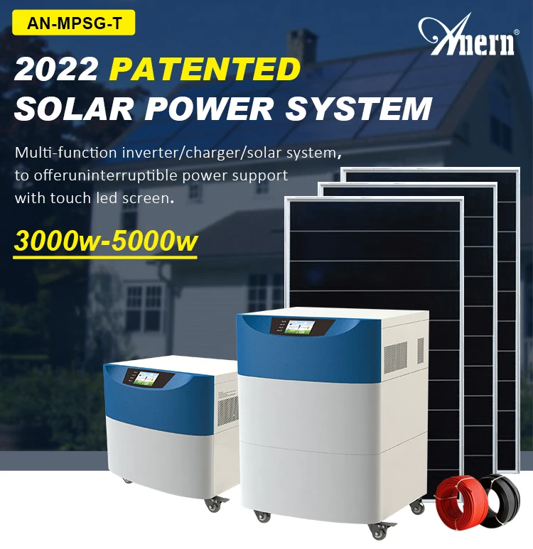 3000-Watt Continuous/6000W Push Button Start Solar Generator Peak Output  Power Station w/3072Wh LiFePO4 External Battery