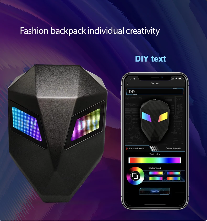 Crelander LED Knight Motorcycle Riding Backpack Price in Bangladesh