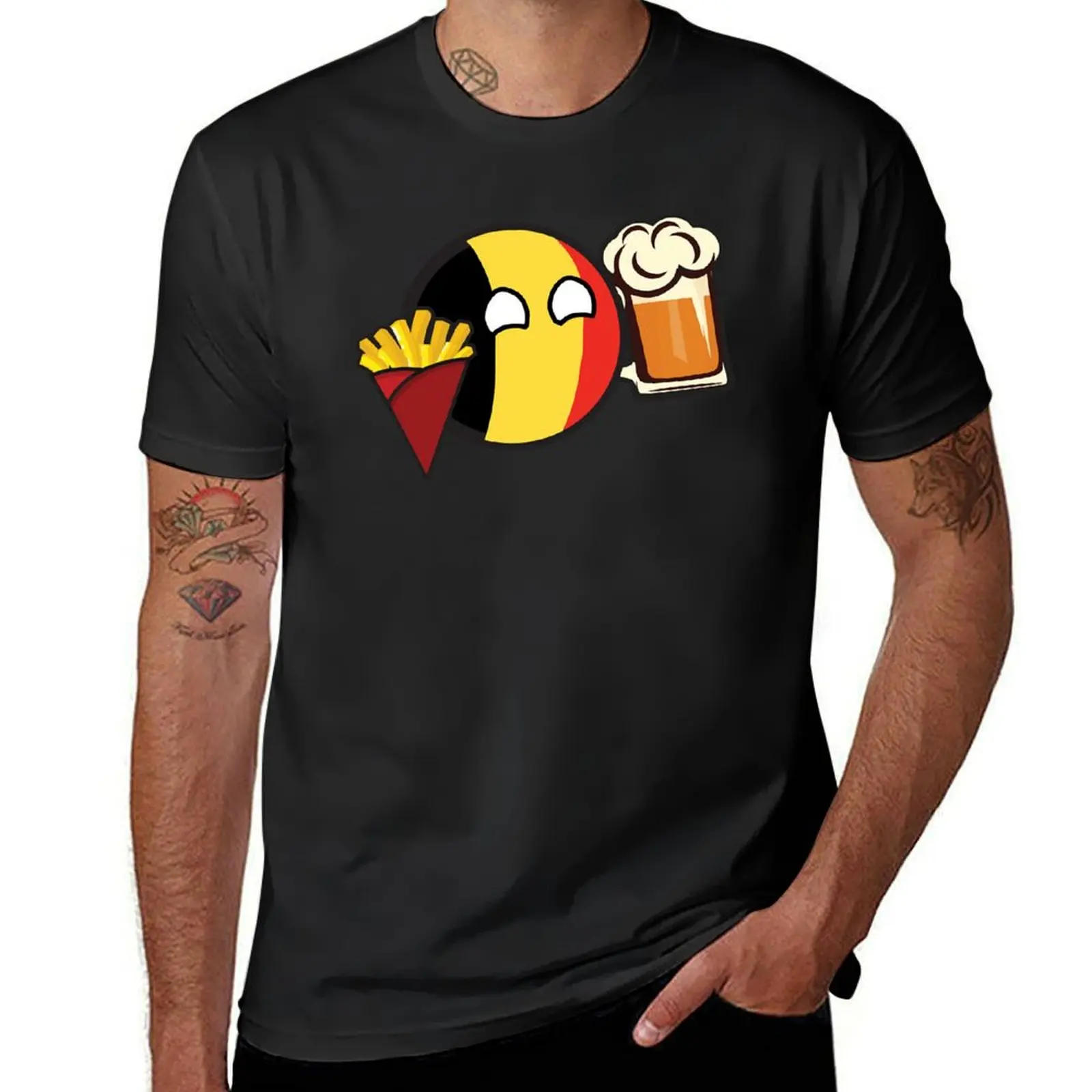 Santé T-Shirt quick drying new edition funnys customizeds mens t shirts