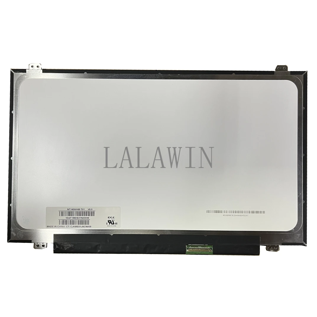 

NT140WHM-T01 V8.0 TN LCM 1366×768 220nits WLED eDP 40pins Laptop computer LCD screen 14"