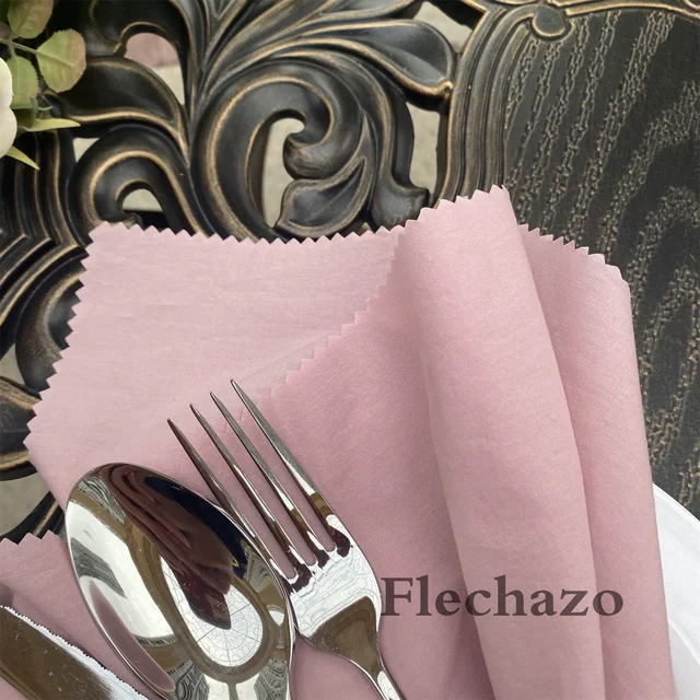 Home Table Decor-linen Napkins Set of 6 Napkins tablecloth -    Décoration de table romantique, Table romantique, Decoration table mariage