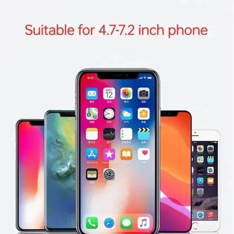 VIKEFON Universal New Upgraded Eight Claws Mobile Phone Holder for Motorcycle Scooter ATV Bicycle E-bike Cell Phone Bracket