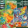 Wooden Jigsaw Magnetic 3D Puzzles Book Educational Toys For Children Baby Kid Portable Montessori Learning Intelligence ﻿Toys 6