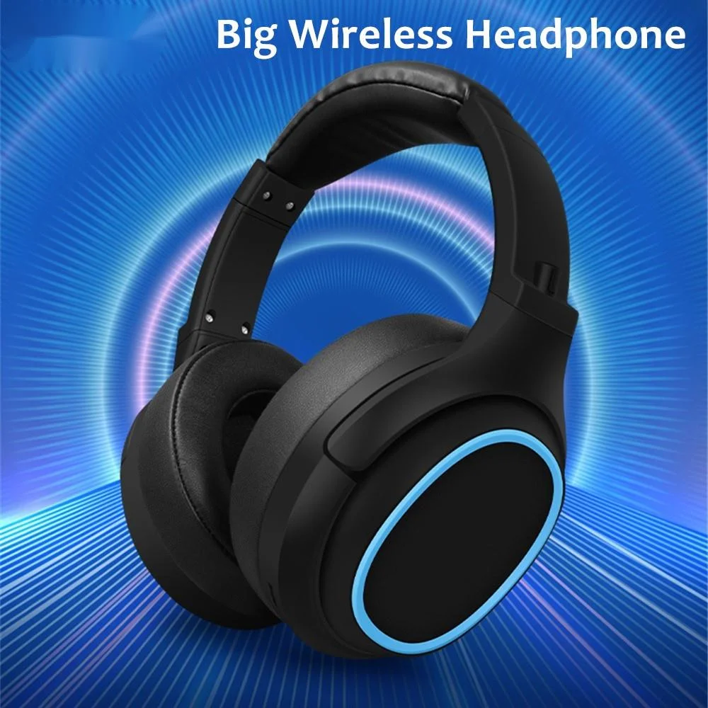 Grandes Fones de Ouvido Bluetooth Headsets sem Fio Bass Headconjunto Cancelamento de Ruído com Microfone Suporte a Capacete Tf-card