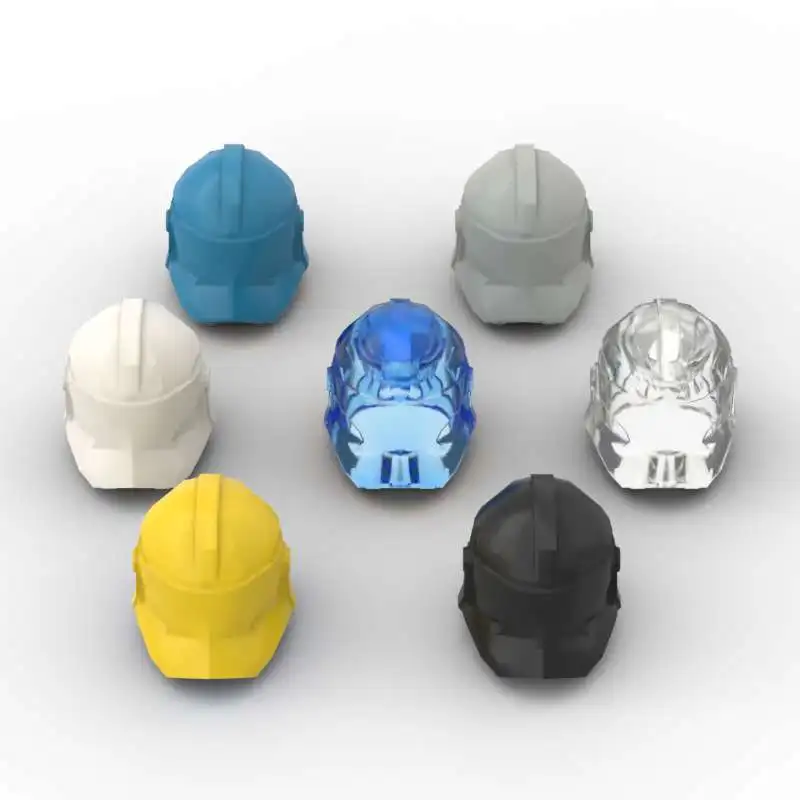 MOC 10PCS Star Warrior 11217 Hat Building Blocks Kit Imperial Soldier Clone helmet Bricks Particle Toys Children Birthday Gifts