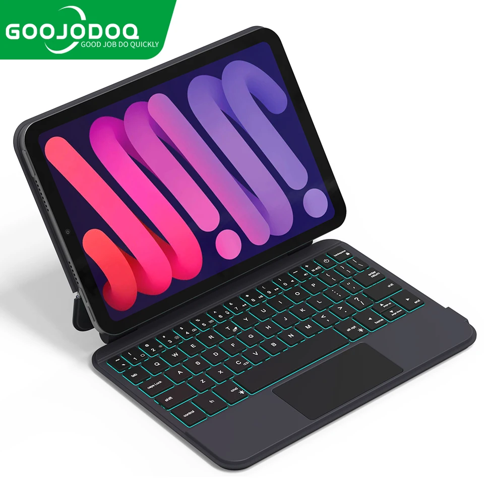 GOOJODOQ Magic Keyboard Case for iPad Mini 6 6th Generation 8.3