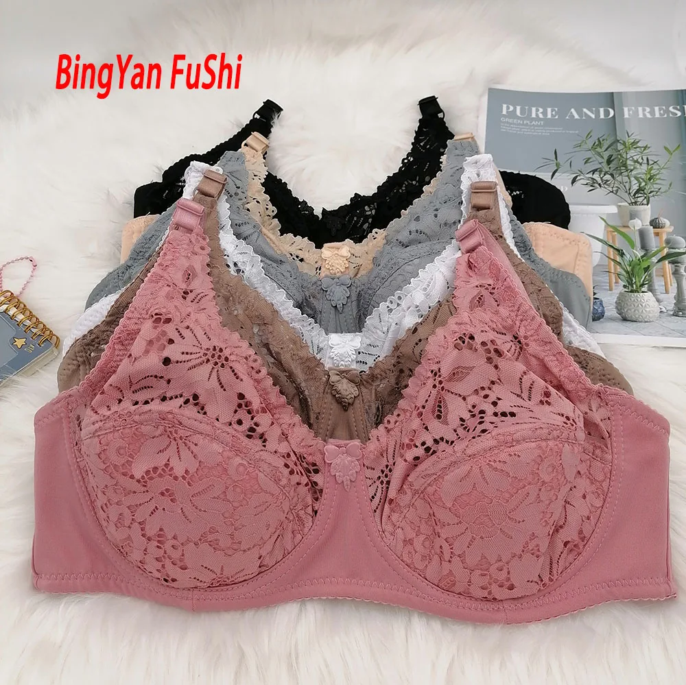 Women Lingerie Bras for Push Up Lace Floral Bra Supper Padded Bra