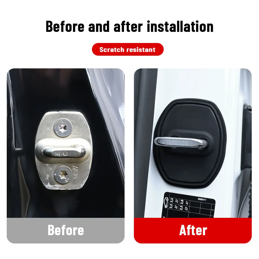 Car Door Shock Absorber Lock Protector for BYD SHARK SHARK 6