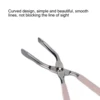 1pcs Stainless Steel Eyebrow Removal Tool Make Up New Fashion Scissors Shaped Eyebrow Clip Tweezers Clamp Clipper Beauty Tool 2