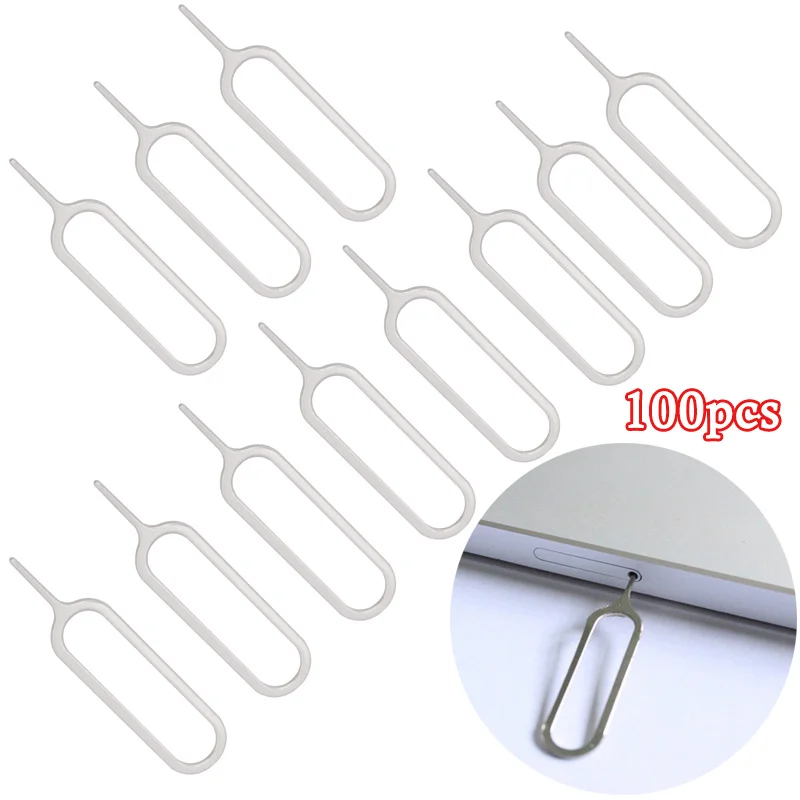 Outil éjecteur De Carte SIM Et Nettoyeur 2 En 1 - En Aluminium, Portable Avec Anneau Anti-perte - 4