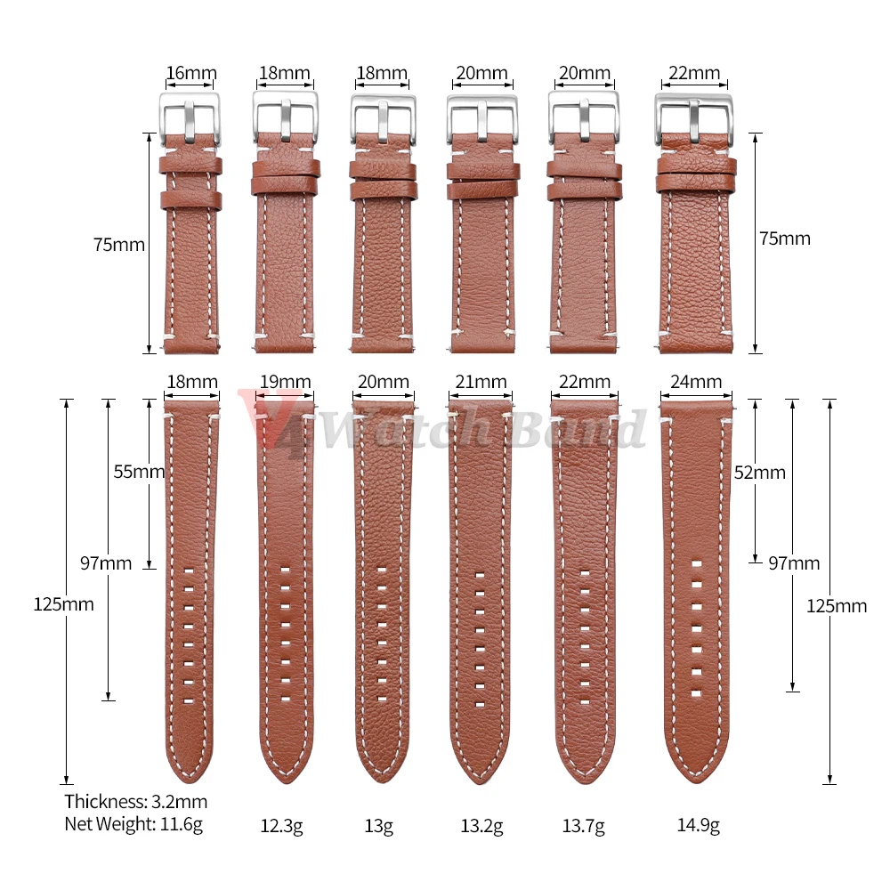 Vintage Style Universal Watch Strap - Versatile Wristband