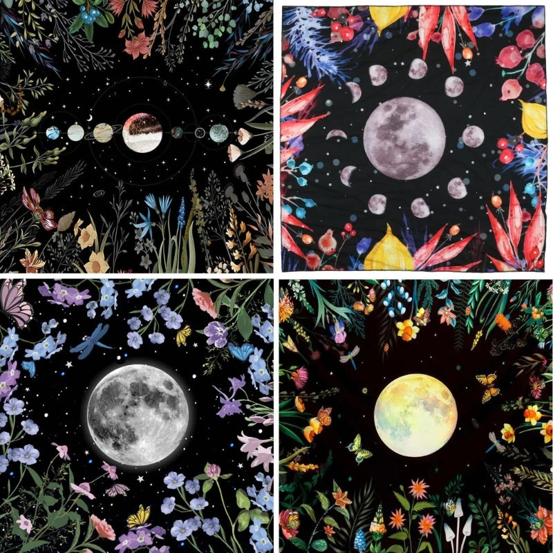 Table Cover Astrology Oracles Game Mat Square Pendulum Altar Table Cloth