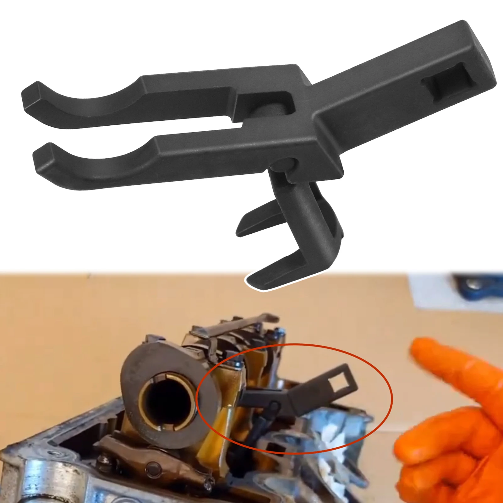 

Valve Spring Compressor Removal Tool Replacement for Lincoln and Mercury Vehicles with 2V Engines