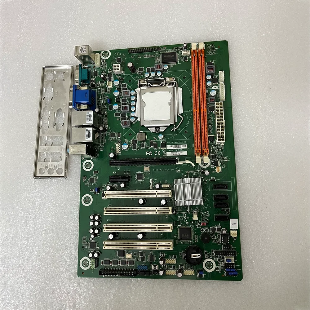 SIMB-A21 REV .10 SIMB-A21-8VG00A1E Industrial Control Motherboard H61 Support I3/I5/I7 For Advantech 8 SIMB-A21 REV .10 SIMB-A21-8VG00A1E Industrial Control Motherboard H61 Support I3/I5/I7 For Advantech - Image 6