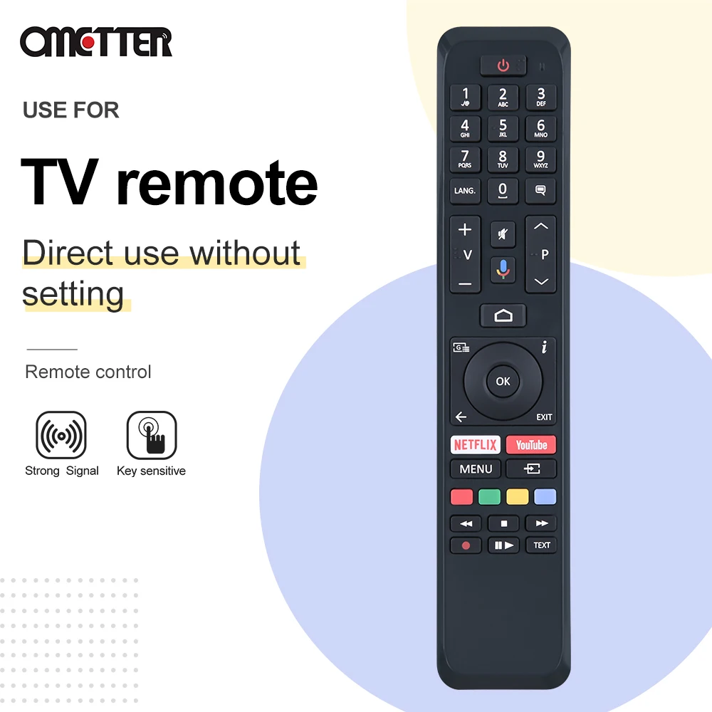 New for Toshiba Smart TV Voice Remote Control RC43160 CT-8556 LT43VA6955 LT55XX