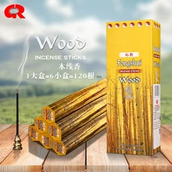 20 - Piece Aromatic Incense Stick Set - Handmade Sandalwood, Lavender, and Lemon Scents - Fengshui - Wood