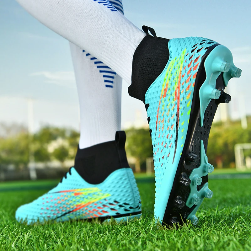 Professional Mbappe Wear-resistant Riveted Outdoor 5-a-side Football Neutral Training Shoes_voghion.com