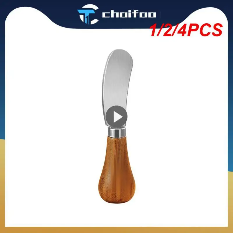 1/2/4PCS Durable Toast Spreader Stand-up Design Mini Size Bread Spreader High-quality Ergonomic Butter Knife Gourmet Accessory butter knife