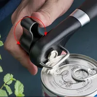 Safe Cut Can Opener Smooth Edge Can Opener Handheld Food Grade Stainless Steel Cutting Manual Can Opener for Kitchen Restaurant 2