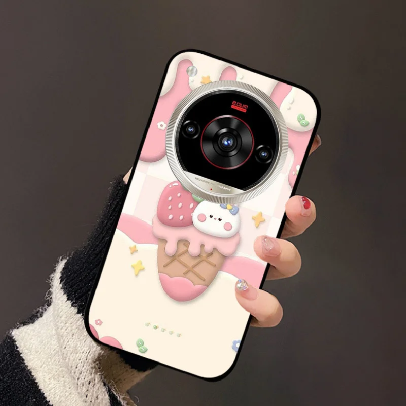Soft Silicone Back Cover Phone Case - TPU  Capa