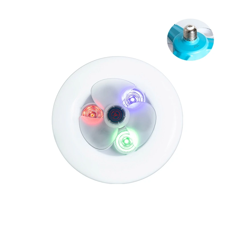 LED 천장 조명 팬 침실 램프 조명 장식 램프 통풍 무음