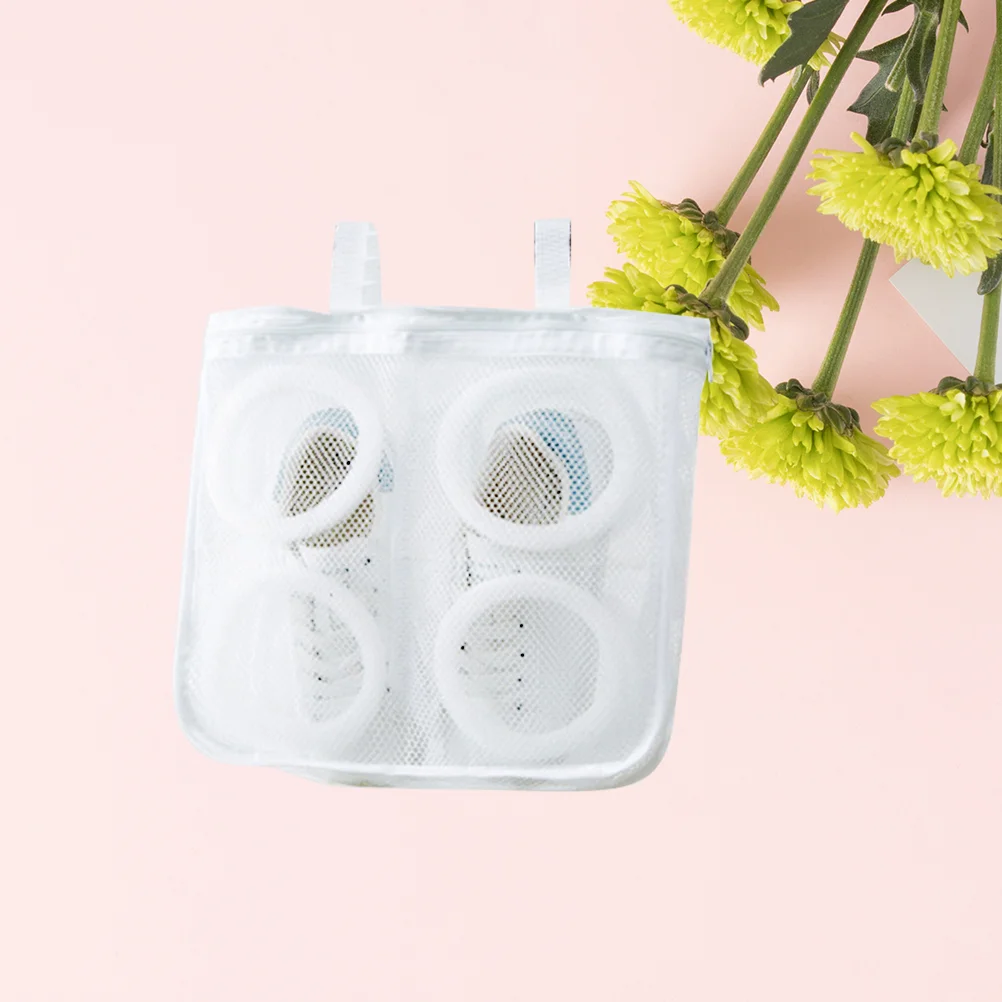 Portable Foldable Mesh Sneaker Tennis Shoes Laundry Washing Bag Dry Bag Shoe Wash Bag Laundry Bags Home Storage ganization 4