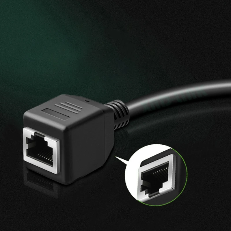 암수 네트워크 익스텐션 케이블 트위스트 페어 랜 익스텐더 커넥터, Rj45