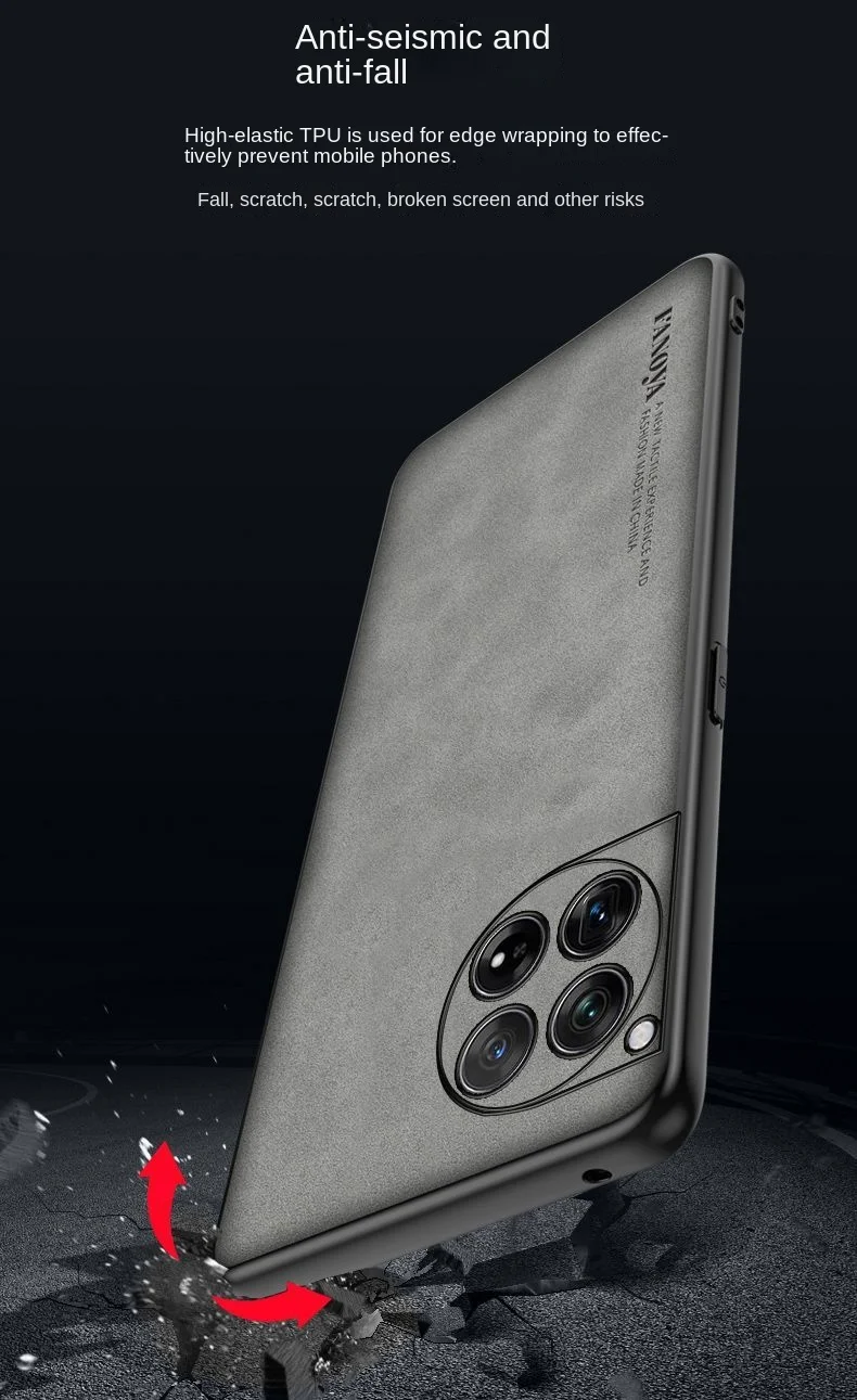 Soft PU Leather Magnetic Protective Phone Case Cover