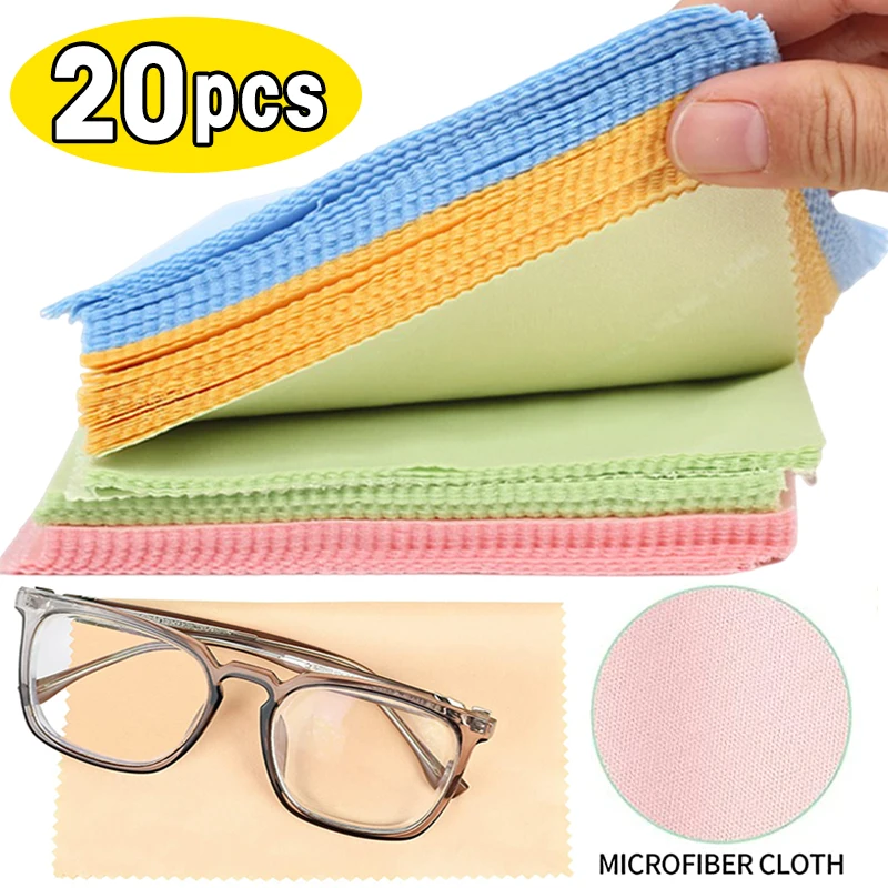 8 Pcs Eye Glasses Lens Cleaner Phone Screen Wiper Cloths Wipes Eyeglasses  Tablet - AliExpress