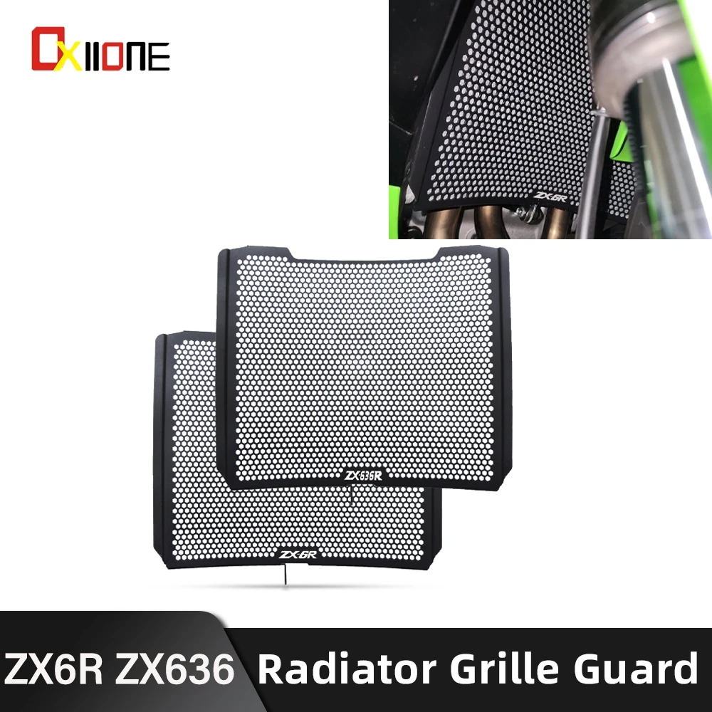 

For Kawasaki ZX6R 2009 -2025 Ninja ZX-6R 40th 2024 2025 ZX 6R Performance 2019-2021 ZX636 2013-2018 ZX 636 Radiator Grille Guard