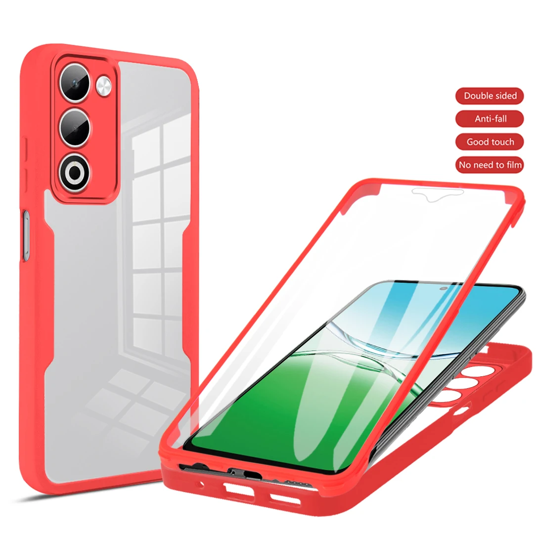 Clear 360 Full Wrap Case with Camera Lens and Screen Protection