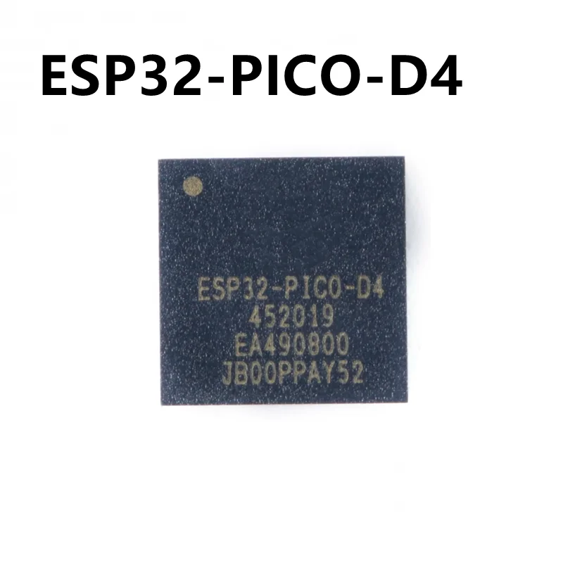 (5Pcs) 100% 새로운 오리지널 Esp32-Pico-D4 Smd Qfn-48 패키지 듀얼 코어 Wi-Fi 및 블루투스 Mcu 무선 트랜시버 칩