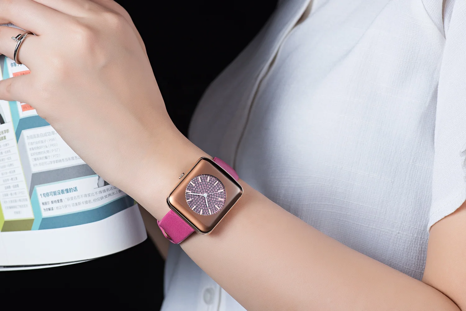 SALE!!! Discount Davena Crystal Old Types Lady Women's Watch Japan Mov't Fashion Hours Bracelet Leather Girl's Gift No Box