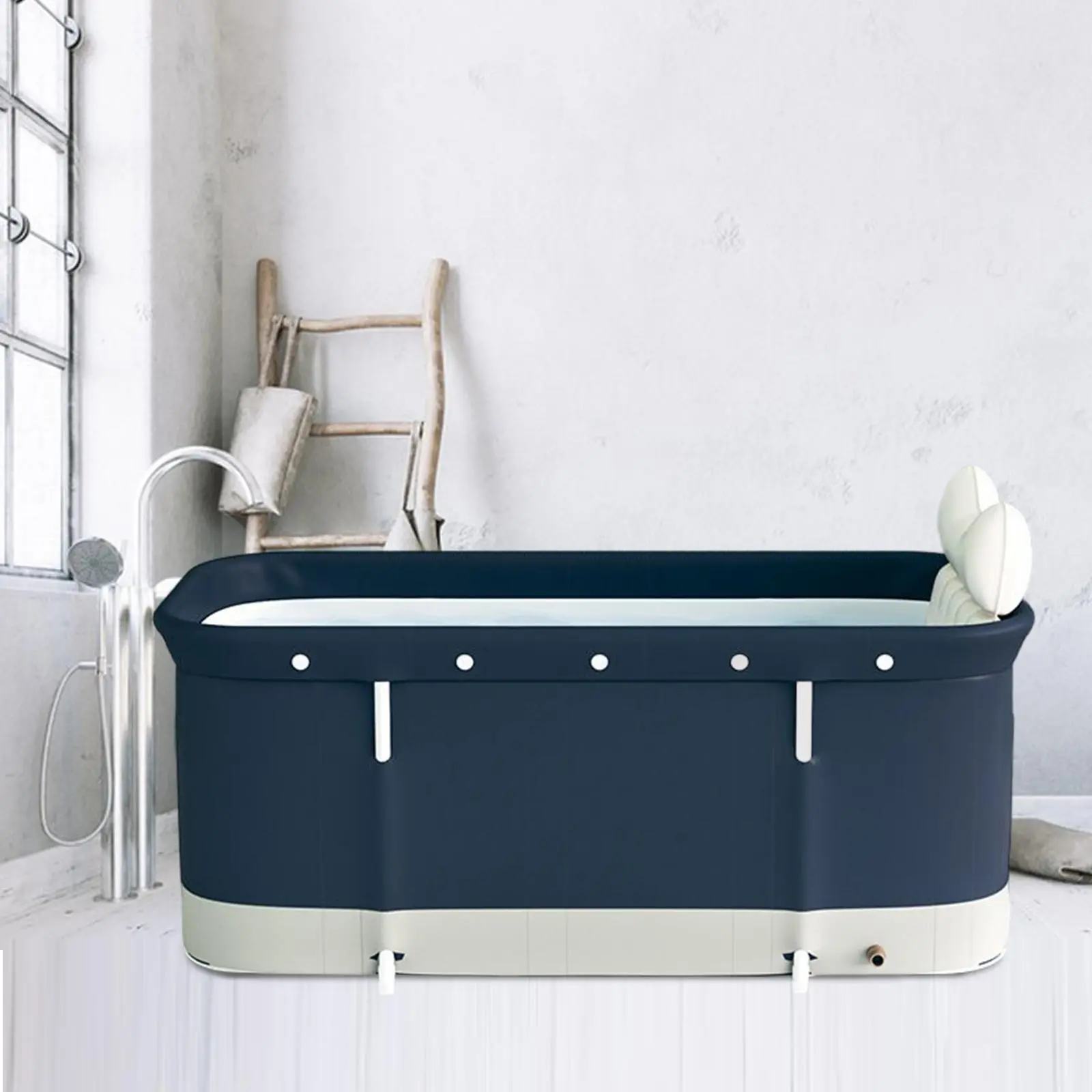 Large Bathroom Tub Comfort Cushion&Seat Cushion Soaking Bathtub for Adult