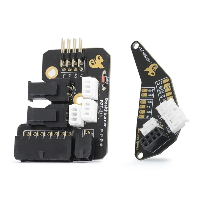 업그레이드된 2PCS 분할 Stealthburner CW2 압출기 툴헤드 PCB- 보드 키트