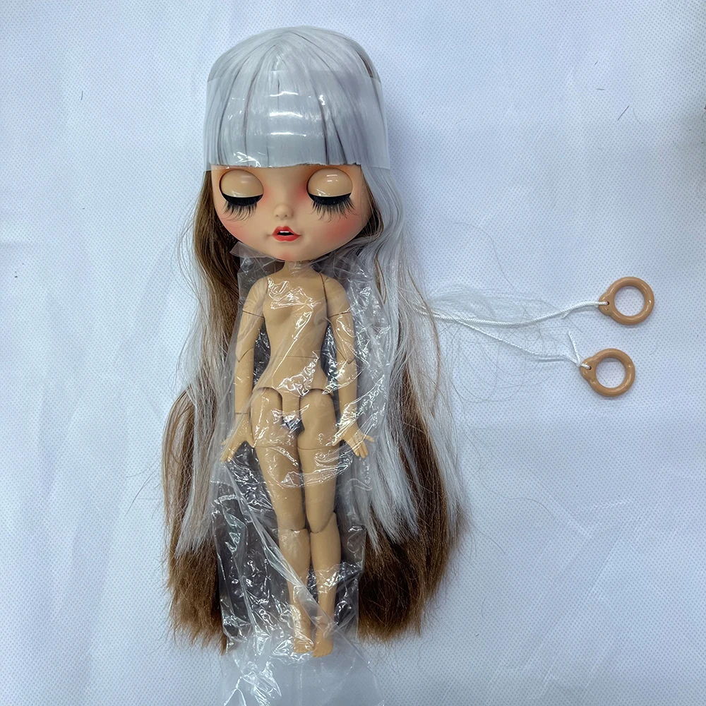 ICY DBS Blyth Doll 1/6 Joint Body special offer frosted Face White Skin 30cm DIY BJD Toys Fashion Gift 2