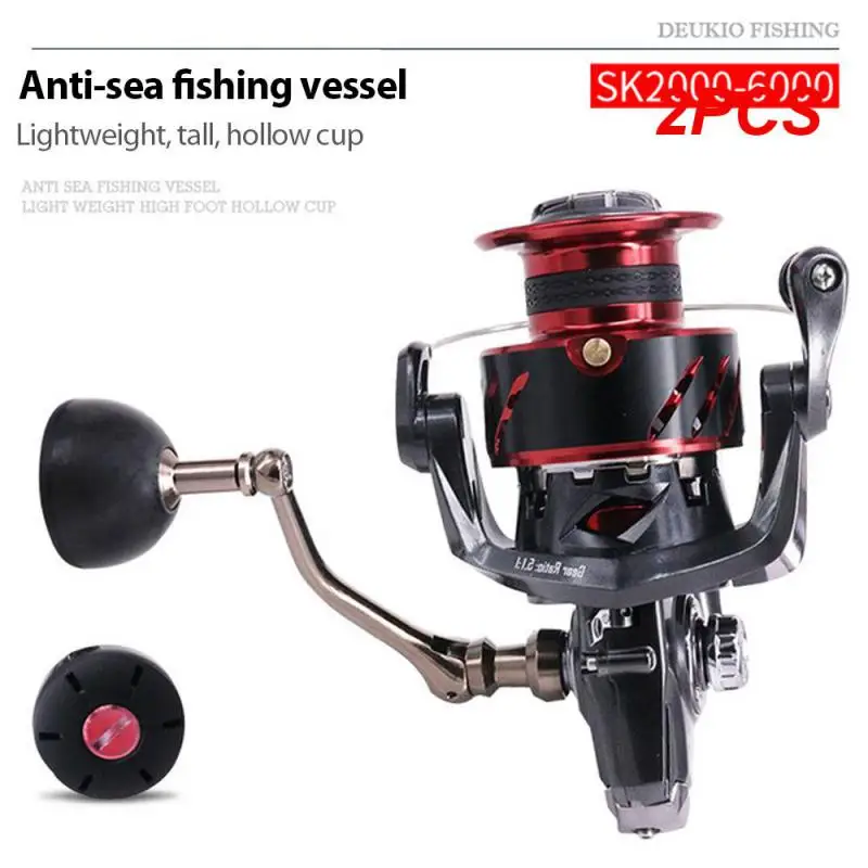 

2PCS Saltwater Fishing Tackle Perfect For Saltwater Fishing Spinning Fishing Reel Premium Quality Unmatched Performance