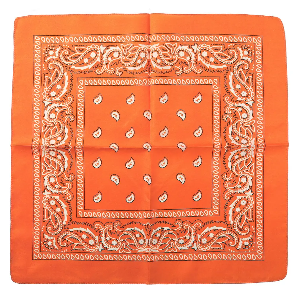 Fashion Scarf Bandana Headwraps For Women Girls Kids Vintage Four Seasons Square Hair Scarve Sports Hairscarf Bohemian Headbands - Image 6