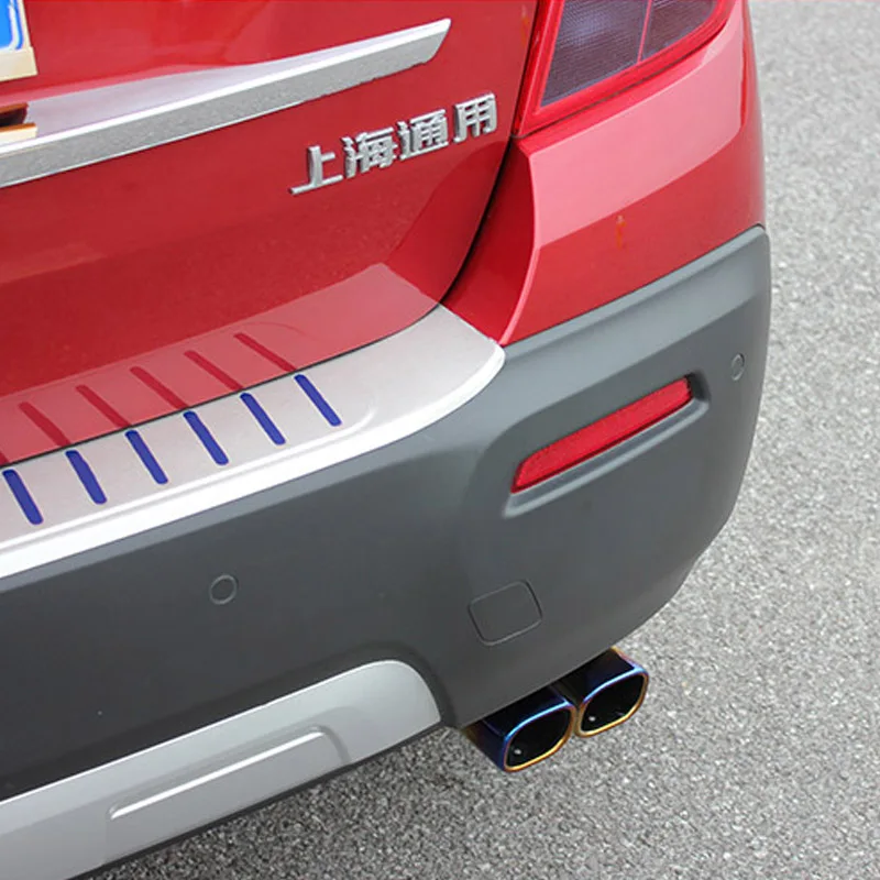 1PCS η ƿ     ÷ ú Trax 2014-2019 Tailpipe ÷  ڵ ׼