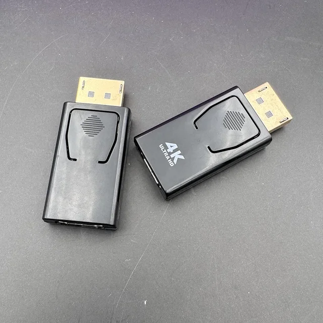 4K Display Port DP to HDMI-Compatible Male Female Adapter Converter Support 4K Ultra HD Video Audio Connector for HDTV PC