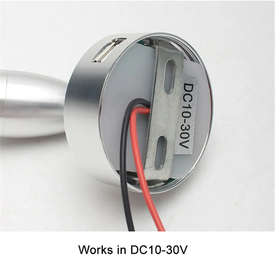 Reading Light LED 12V 24V 2W with USB Port 5V 2A Swith Spotlight led reading light for Boat Yacht Caravan Camper Trailer Dorm 3 color