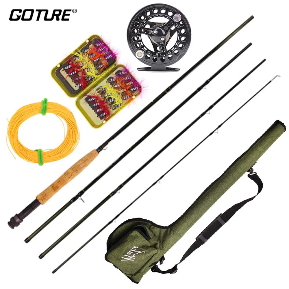 GotureFlyFishingRodSet27M9FT5MediumFastNymphFlyRodAnd