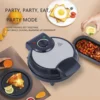 Waffle Cone Maker Waffle Cone and Bowl Maker Homemade Ice Cream Cone Iron Machine Waffle Maker Kitchen Appliance 220V EU Black 5