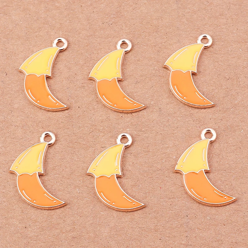 10 stücke niedlichen Emaille Schloss Charms Halloween Anhänger für Schmuck Herstellung Halskette Ohrringe DIY Halloween Geschenke Zubehör – Detail 22