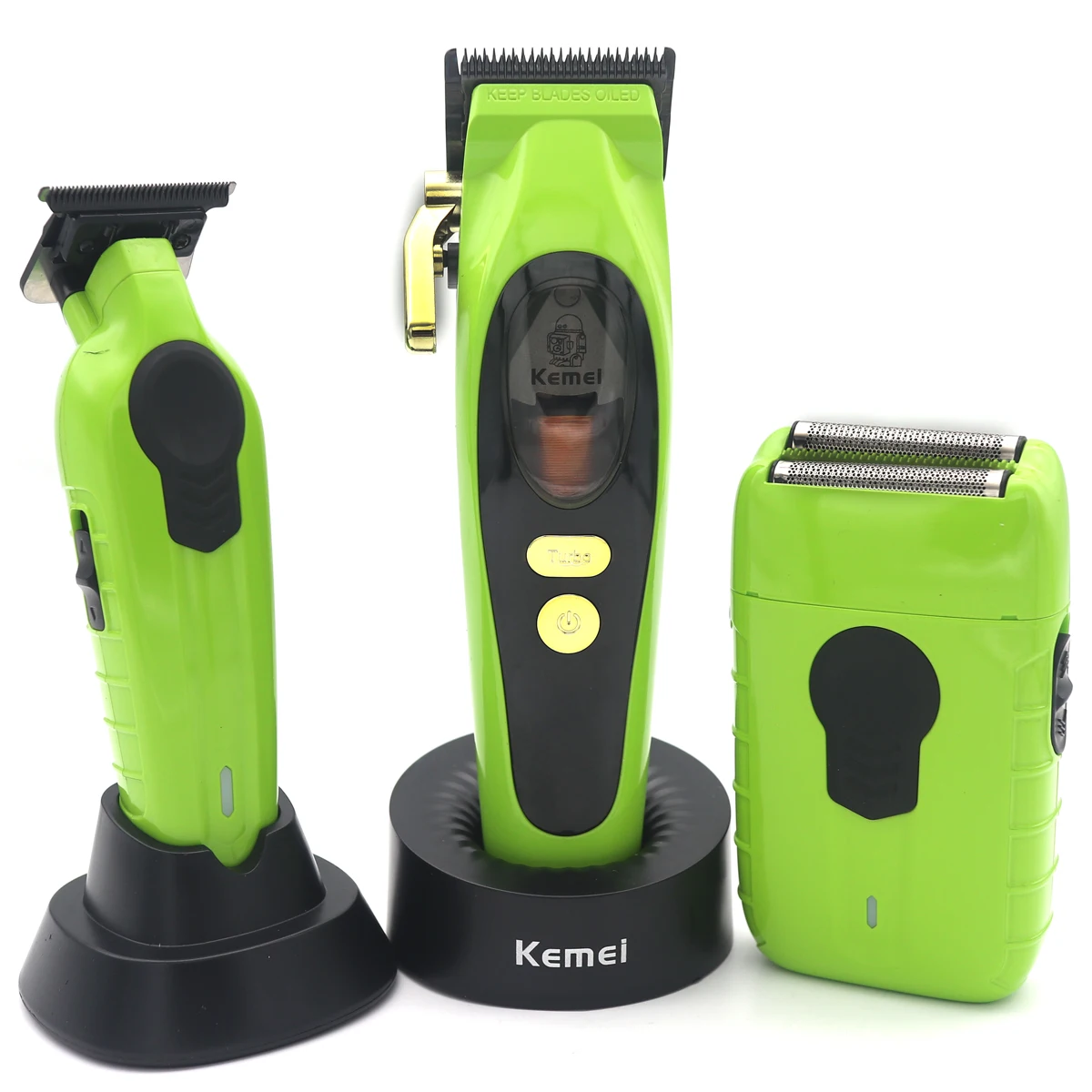 Hair Clipper Barber Kit Professional Beard Hair Trimmer For Men Magnetic Motor Mower 9000 RPM Cutting Machine Kemei 2035